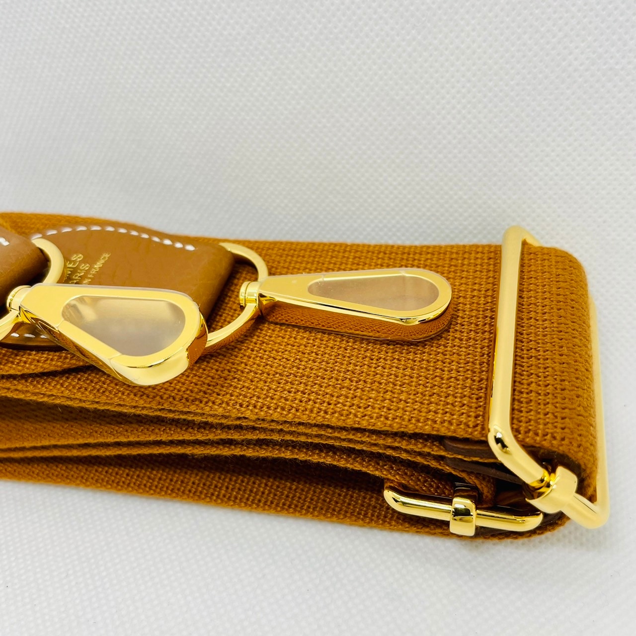 Pre-Owned Hermes Evelyn PM Torillon Clemence Gold Gold Fittings U Engraved