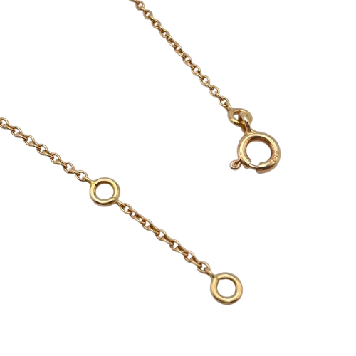 Hermes Chaine d'Ancre Farandoule 项链 PM 粉红金