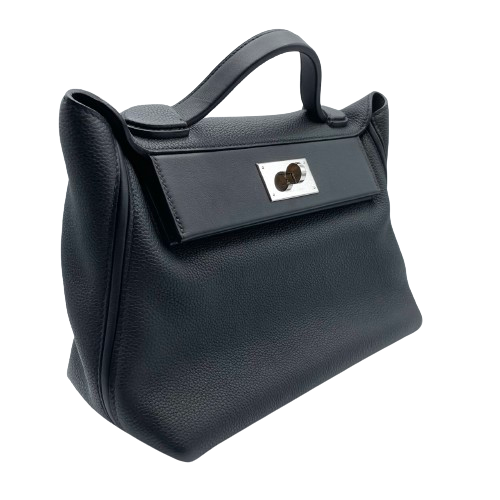 プレオウンド エルメス 24/24 W29 ノワール トリヨンクレマンス シルバー金具 Y刻印