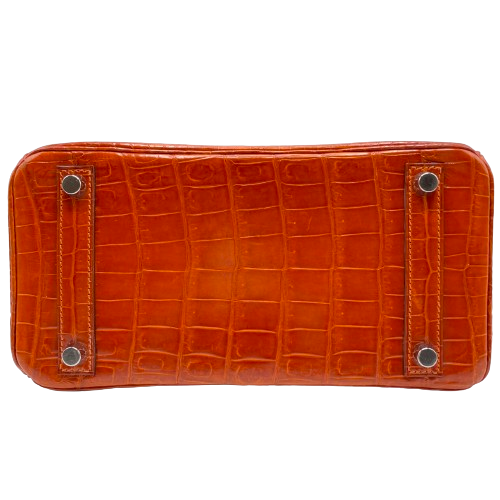 Hermes Birkin 25 Crocodile Nirotticus Gold 하드웨어 □ 새겨 져 있습니다