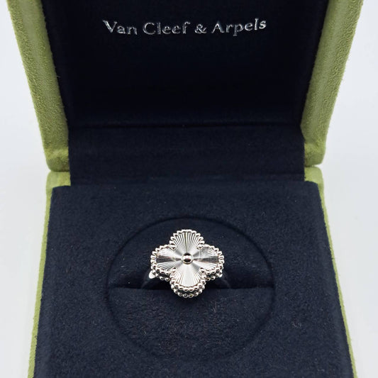 Pre-Owned Van Cleef & Arpels Alhambra White Gold