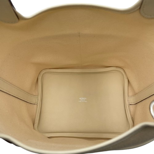 プレオウンド 【現金特価】エルメス ピコタンロックカーゴ PM ナタ トワルゴエランxスイフト シルバー金具 U刻印