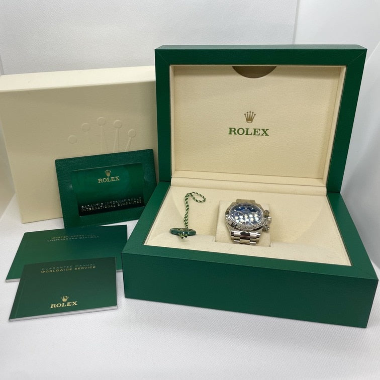 Pre-Owned Rolex Daytona 116509 Blue 2021