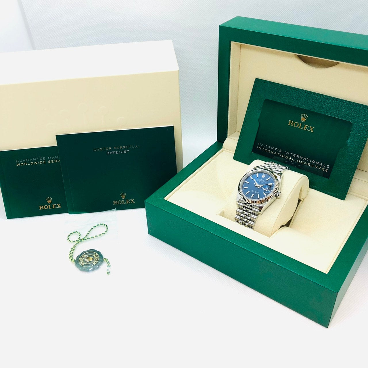 Pre-Owned Rolex Datejust 126234 Blue