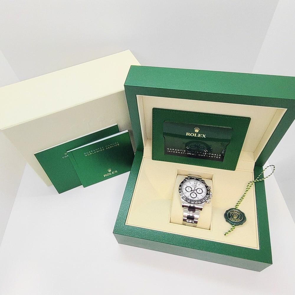 プレオウンド ロレックス デイトナ 116500LN オイスターブレスレット ホワイト