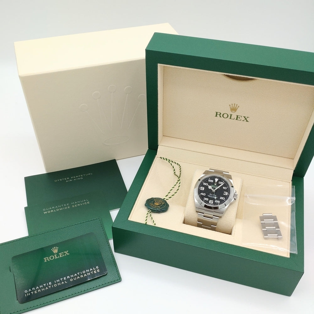 Pre-Owned Rolex Air King 126900 Black