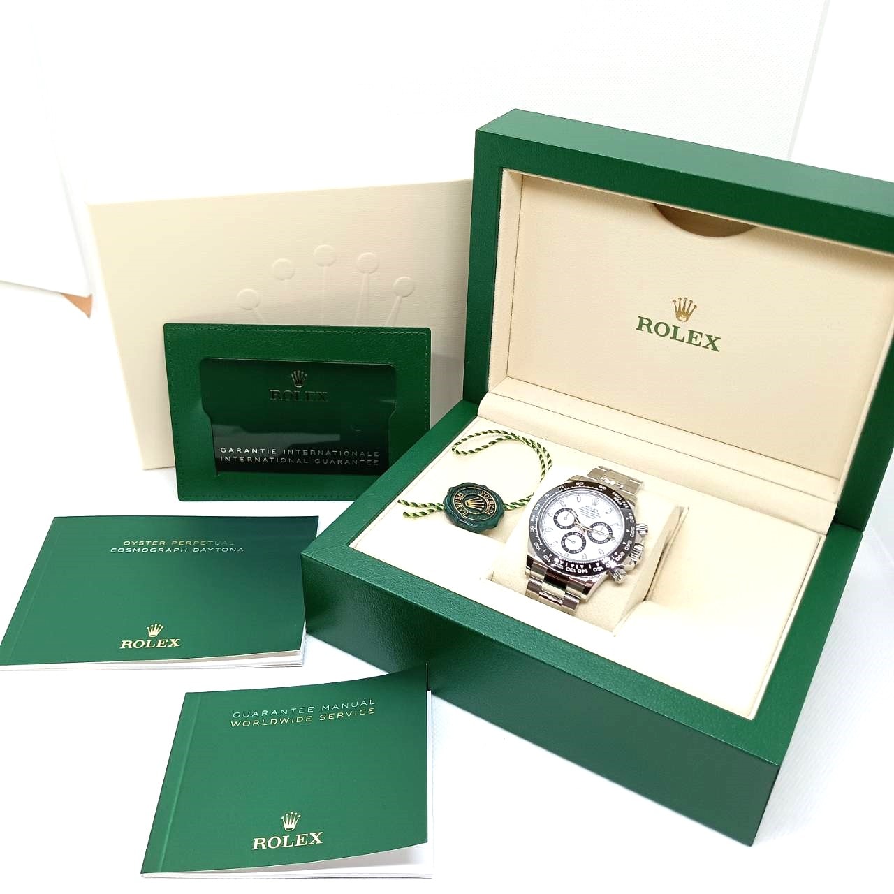 Pre-Owned Rolex Daytona 116500LN Oyster Bracelet White