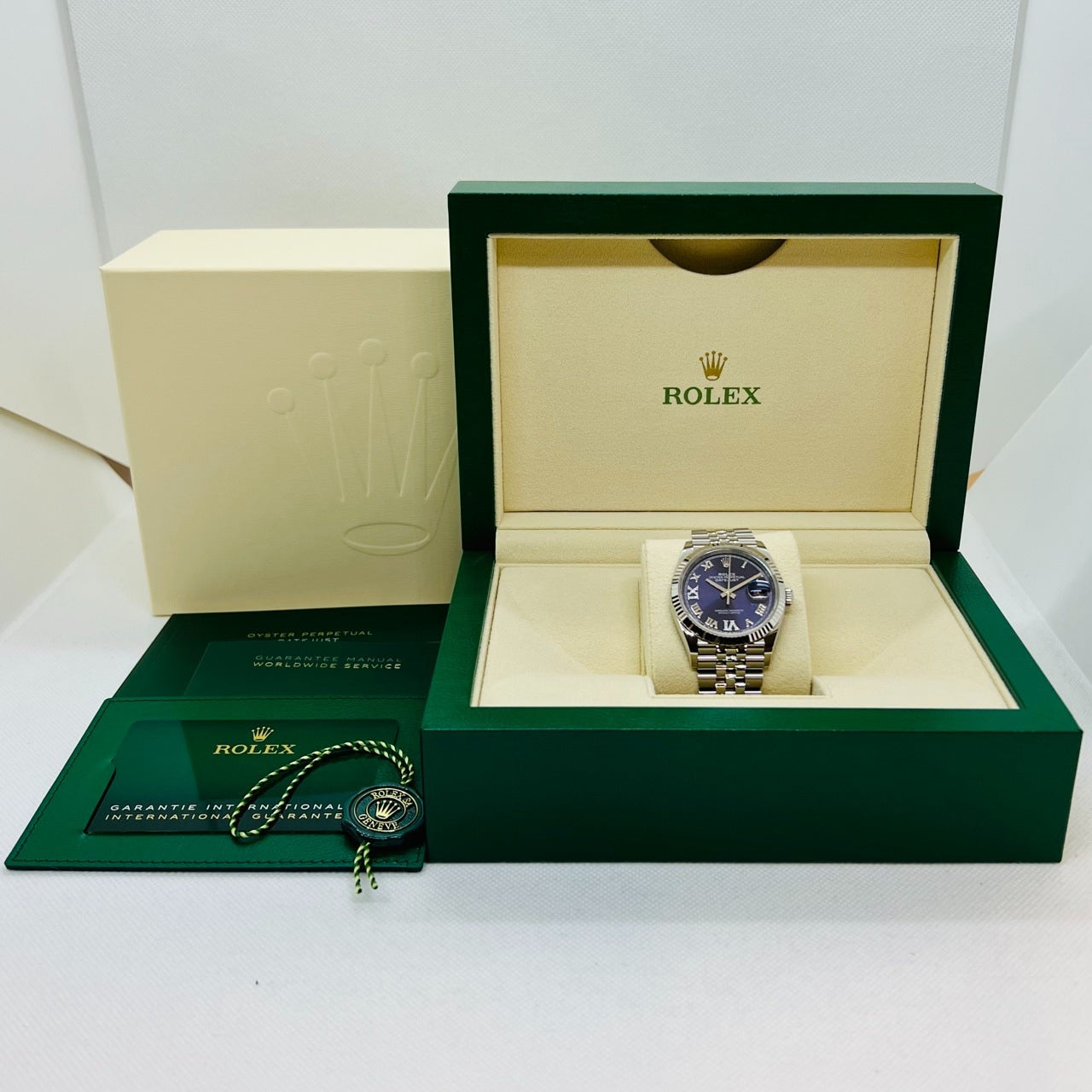 プレオウンド ロレックス デイトジャスト 126234 オーベルジーヌローマン ジュビリーブレス 36mm