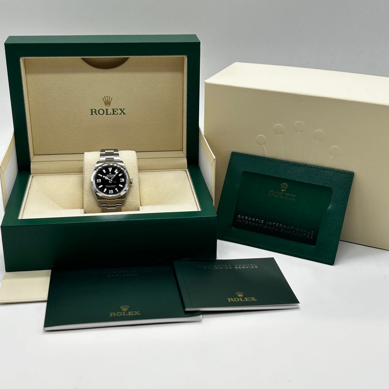 勞力士Explorer I 124270黑色36mm