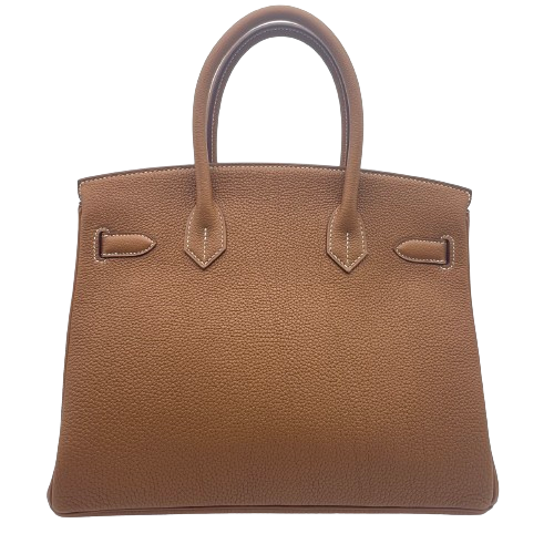 Hermes Birkin 30 골드 토고 골드 하드웨어 w 새로워졌습니다
