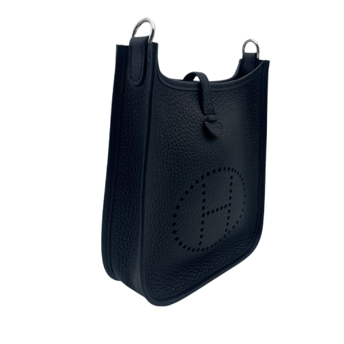 プレオウンド エルメス エヴリン TPM ノワール トリヨンクレマンス シルバー金具 W刻印