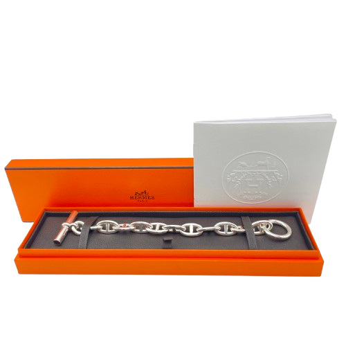 Hermes Chaine d'Ancre 手链 GM 925 银 11 节