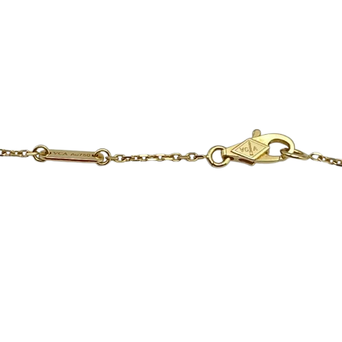 Van Cleef & Arpels Alhambra Necklace VCARF69100 Sweet Yellow Gold