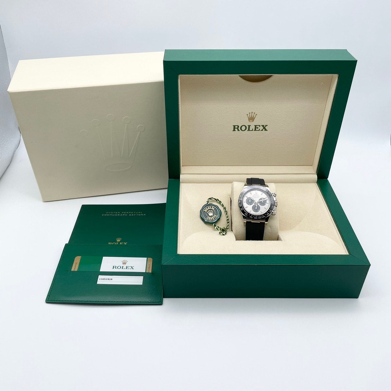 사전 소유 롤렉스 데이토나 116519LN 스틸 & 블랙 40mm