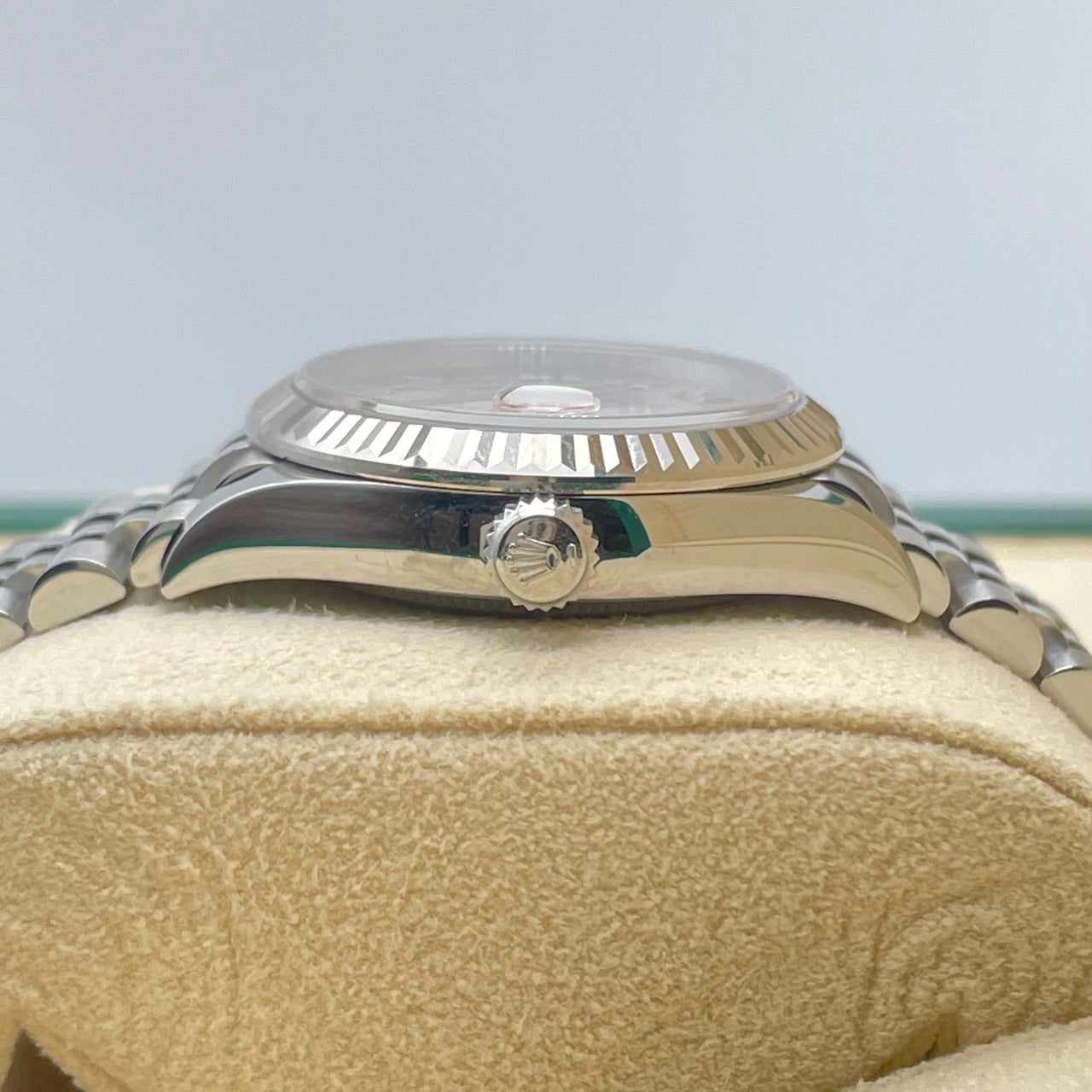 プレオウンド ロレックス デイトジャスト 278274 ピンク ホワイトゴールド ジュビリーブレス 31mm