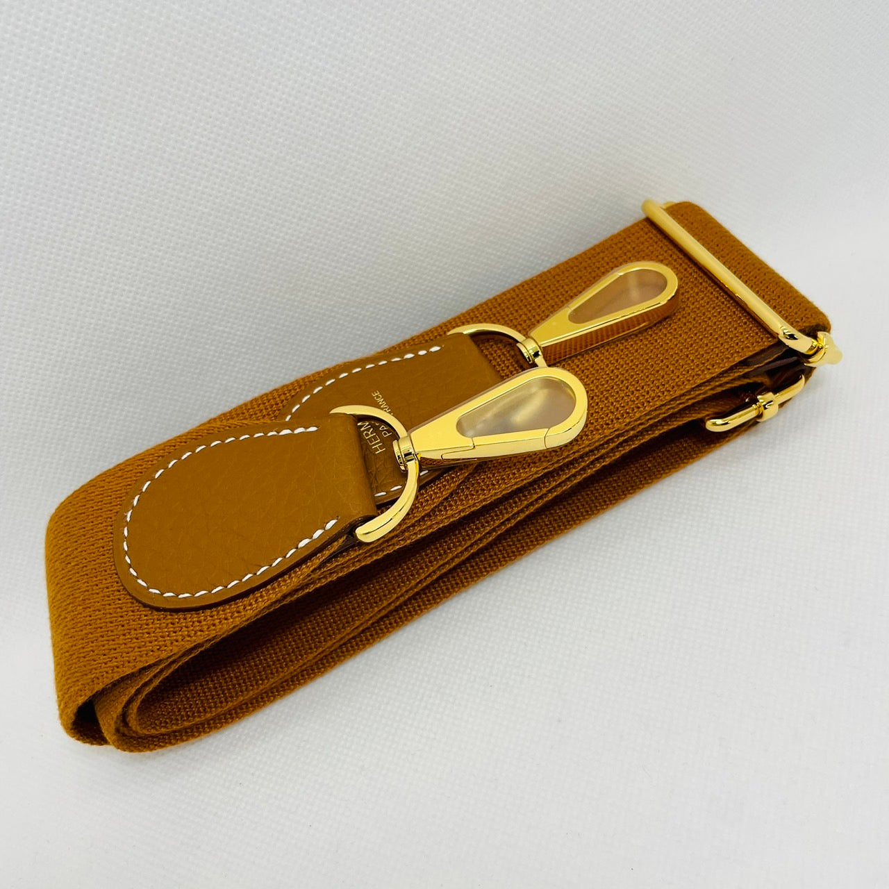 Pre-Owned Hermes Evelyn PM Torillon Clemence Gold Gold Fittings U Engraved