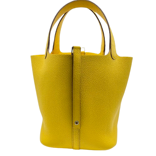 Hermes Picotin Lock MM Saint Torillon Clemence Silver 피팅
