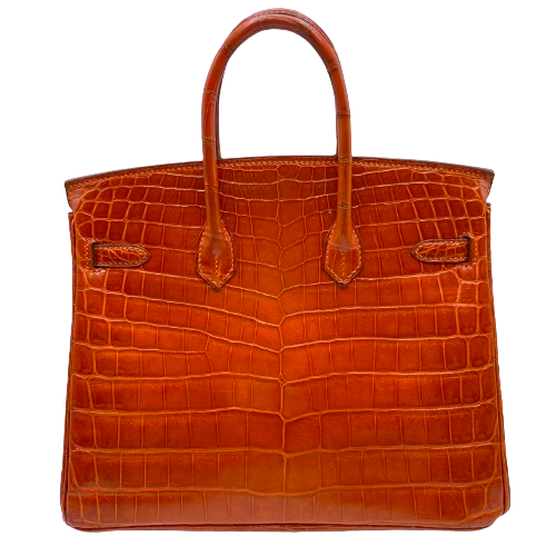 Hermes Birkin 25 Crocodile Nirotticus Gold 하드웨어 □ 새겨 져 있습니다