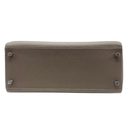 プレオウンド エルメス ケリー 28 エトゥープ トリヨンクレマンス シルバー金具 Z刻印