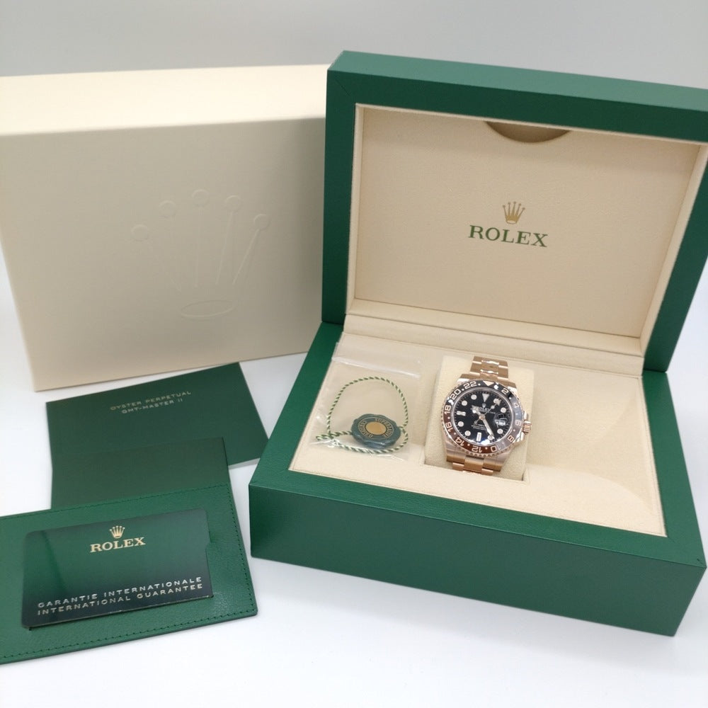 Pre-Owned Rolex GMT Master II 126715CHNR Oyster Bracelet