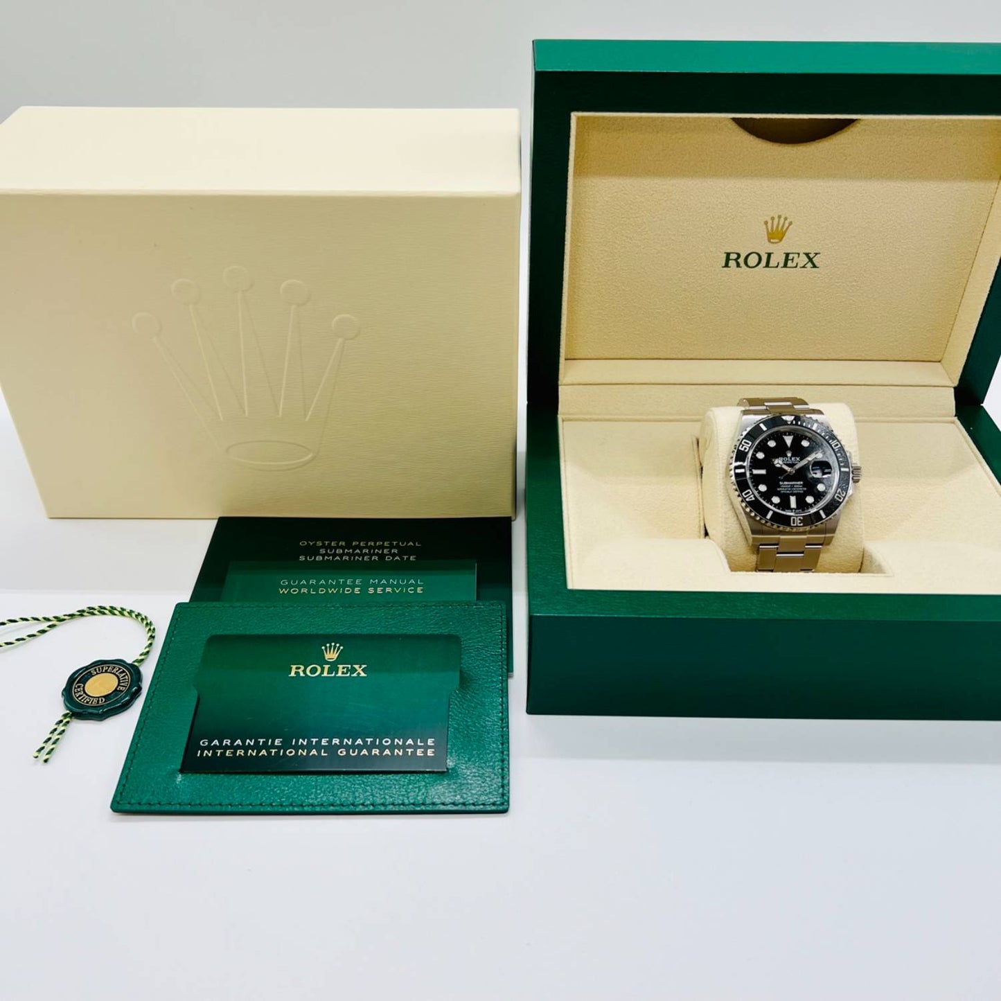 Pre-Owned Rolex Submariner Date 126610LN Black