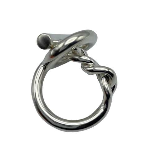 Hermes Croisette 戒指 银 925