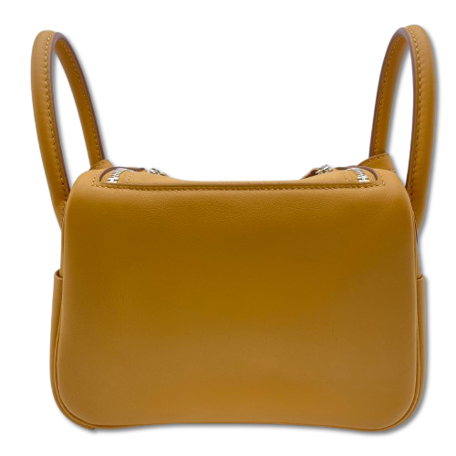 プレオウンド エルメス リンディ ミニ セサミ/セレクテ スイフト シルバー金具 B刻印