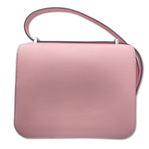 Hermes Constance Mini 18 Rose Sakura Swift Silver Metal Fittings w 새로