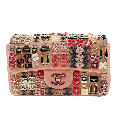 Pre-Owned Chanel Matelasse 21?p x 12?p x 6?p Gold hardware