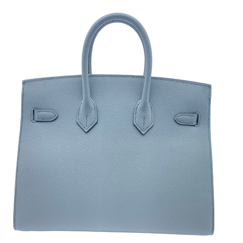 Hermes Birkin 25 Veil Amande Vaugh Epson Gold Hardware u Engraved