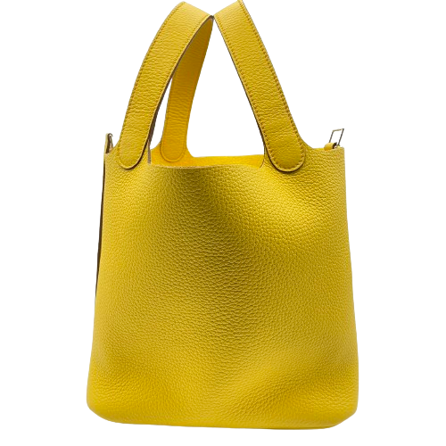 Hermes Picotin Lock MM Saint Torillon Clemence Silver 피팅