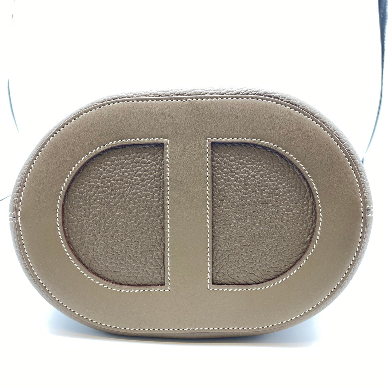 プレオウンド エルメス インザループ トリヨンクレマンス エトゥープ 23 シルバー金具 B刻印