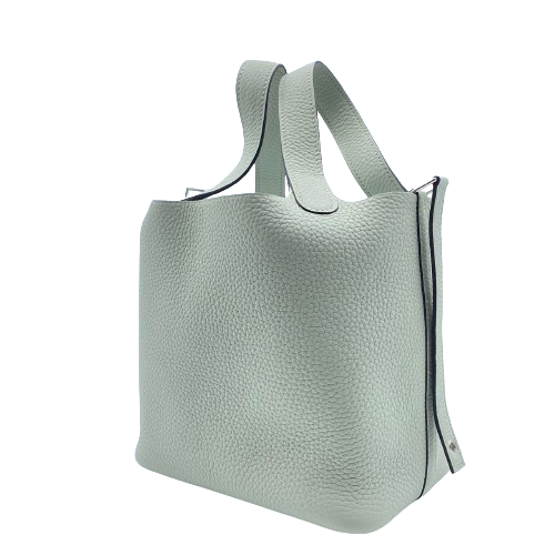 사전 소유 헤르메스 피코 틴 잠금 PM Grineve Torillon Clemence Silver Fittings B 조각.