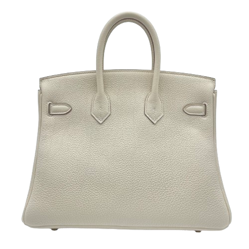 Hermes Birkin 25 Pershman Togo Gold 하드웨어 W는 새겨 져 있습니다