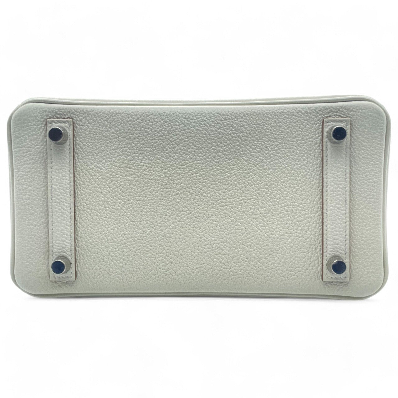 【サンタ♪Price: Hermes Birkin 25 Mushroom Togo Silver Metal Fittings W Engraved