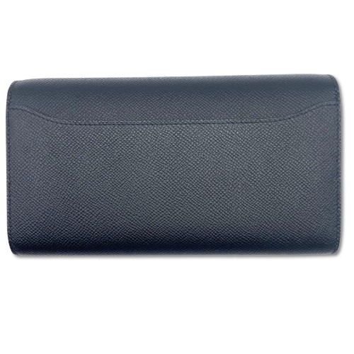 Hermes Constance Tugo Noir Epson Silver Metal Fittings W 새로