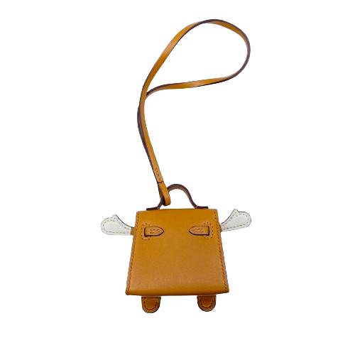 Hermes Bijude Sac Keridor 천연 세이블/오렌지/나탈/벽돌 Vota Delacto Silver Metal Fittings U Engraved