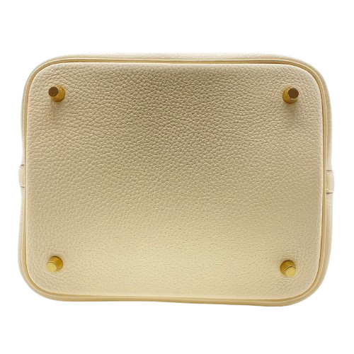 プレオウンド エルメス ピコタンロックMM ナタ トリヨンクレマンス ゴールド金具 B刻印
