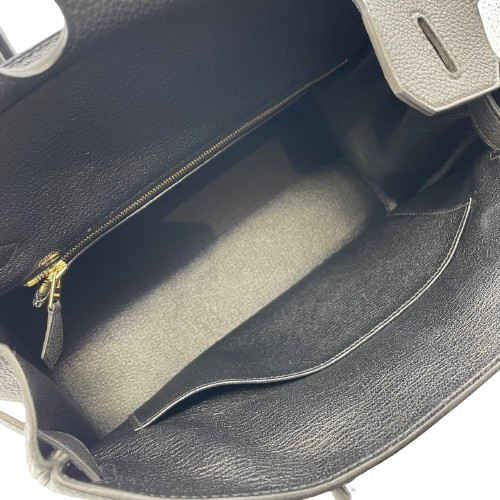 プレオウンド エルメス バーキン 30 ノワール トゴ ゴールド金具 X刻印