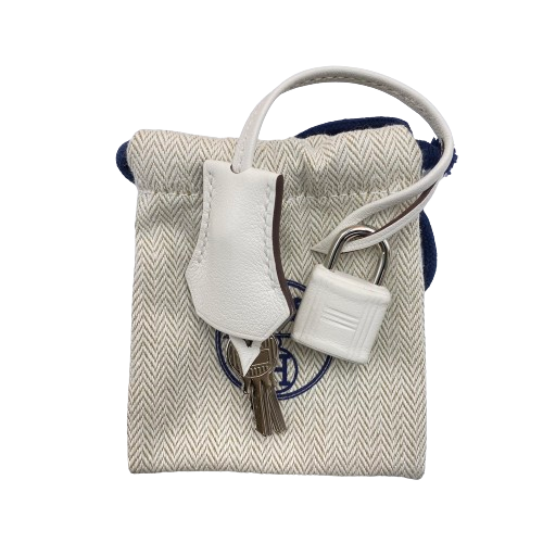 Hermes Birkin 25 In and Out Blanco Voor Swift Bron/Palladium Metal Fittings B Engraved