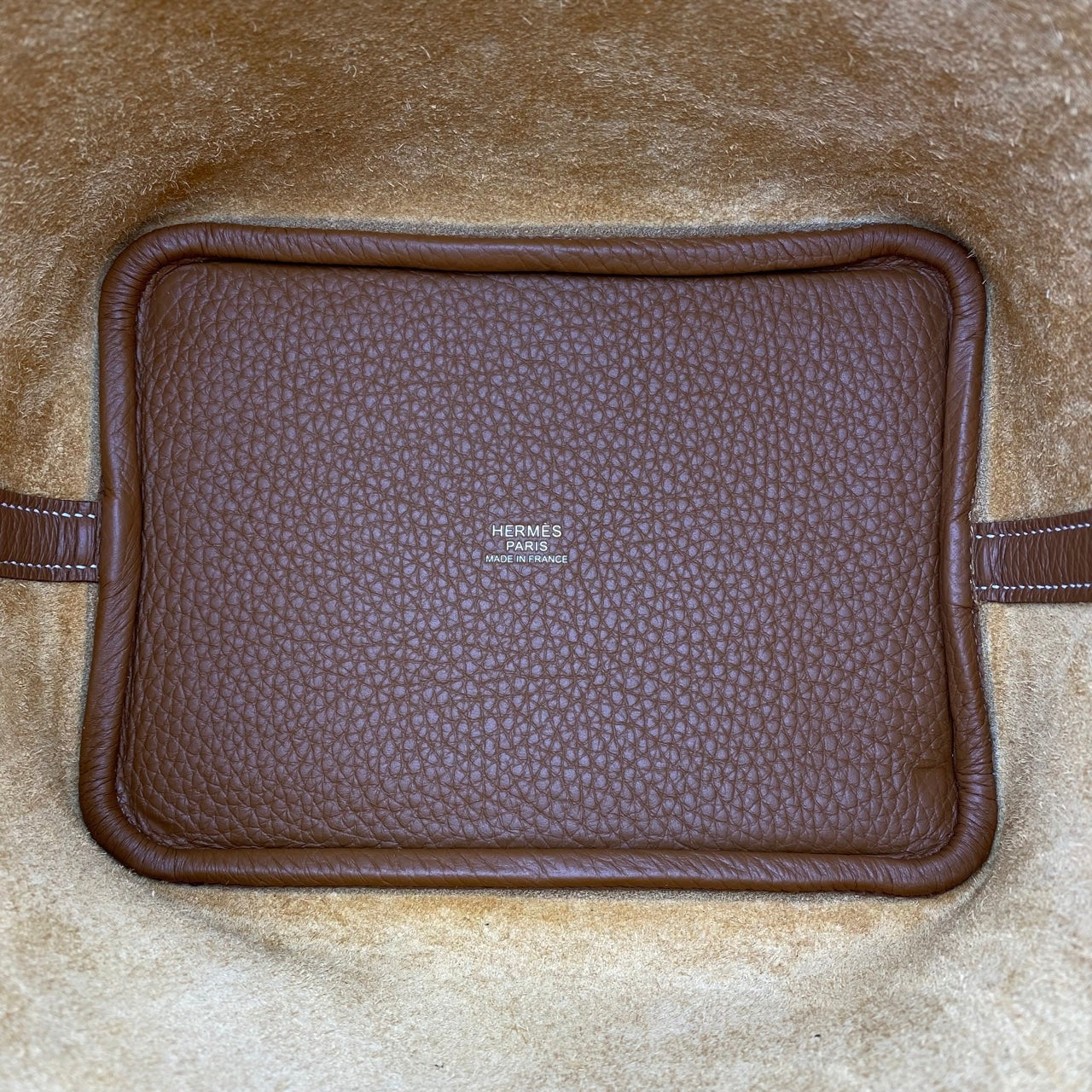 プレオウンド エルメス ピコタンロック PM ゴールド シルバー金具 B刻印
