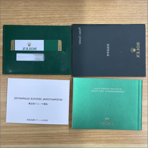 사전 소유 롤렉스 데이토나 116500LN 굴 팔찌 흰색