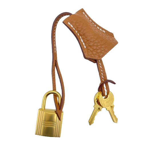 Hermes Birkin 25 Gold Togo Gold Hardware W Engraved