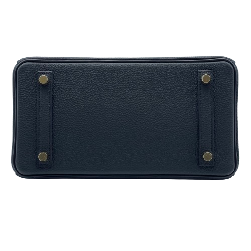 プレオウンド エルメス バーキン タッチ 25 ノワール トゴ/リザード ゴールド金具 B刻印
