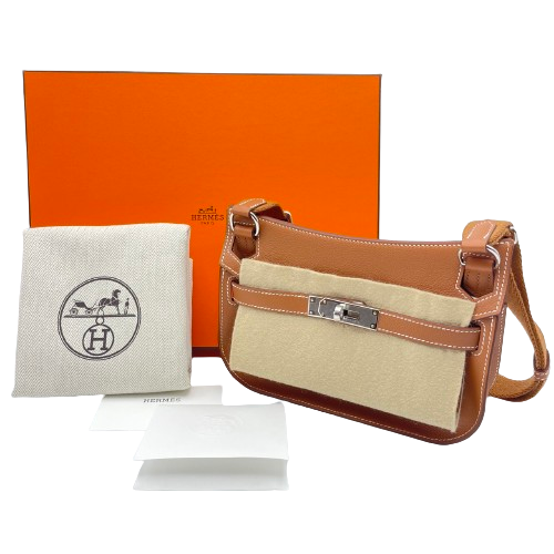 Hermes Gypsiere Mini Gold Ever Color Silver Metal Fittings B 조각.