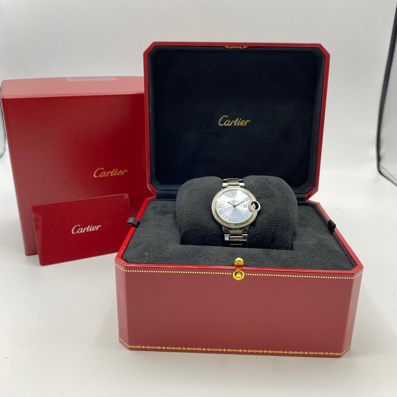 プレオウンド カルティエ バロンブルーデカルティエ W4BB0028