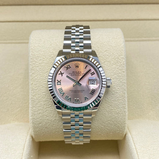 Pre-Owned Rolex Datejust 28 279174 Pink Jubilee Breath