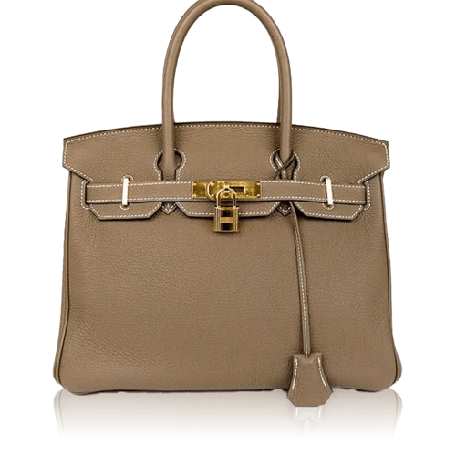 Pre-Owned Hermes Birkin 30 Etouptogo Gold Fittings