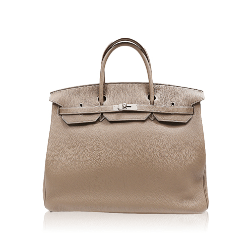 Pre-Owned Hermes Birkin 40 Etouptogo Silver Hardware