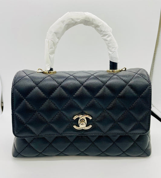 Pre-Owned Chanel Coco Handle Top Handle Flap Bag A92991